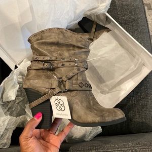 Western inspired boots